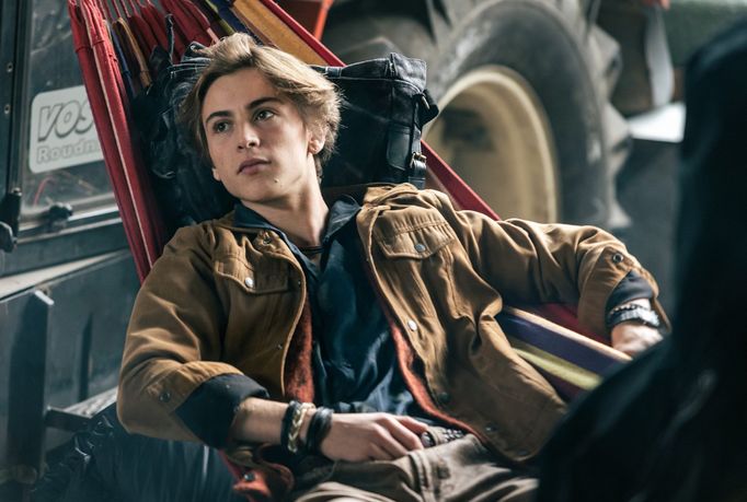 Maximilián Dolanský ve snímku Jana Haluzy High School Heist.