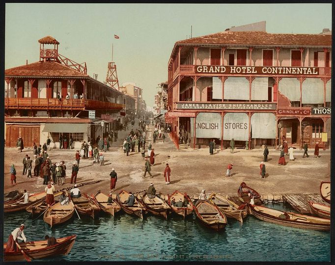 Egypt 1898 - 1905 na fotkách. Z kolekce fotochromových tisků Library of Congress