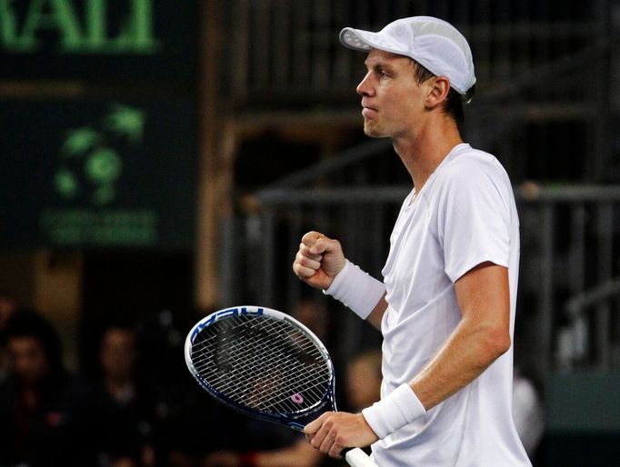 Davis Cup, Švýcarsko - Česko: Tomáš Berdych