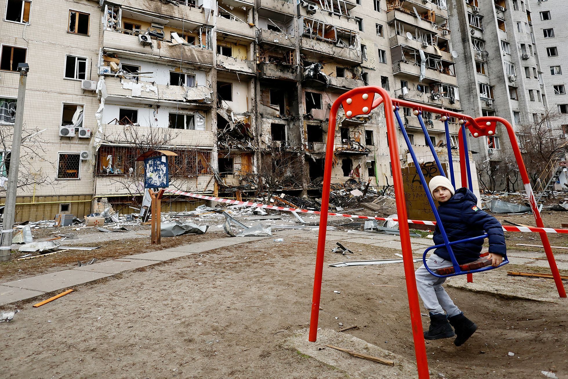 Foto / Ukrajina /  Rusko / Útok / Invaze / 25. 2. 2022