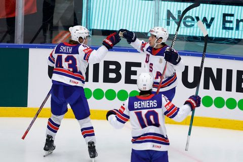 USA - Finsko 1:1. Je srovnáno, i Seveřané využili přesilovku