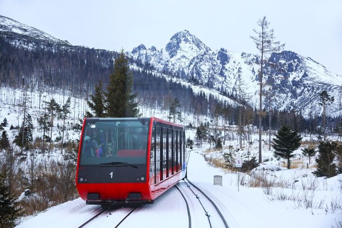 Vysoké Tatry v zimě, ilustrační foto