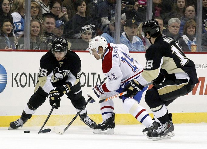 NHL: Montreal Canadiens vs Pittsburgh Penguins (Plekanec, Neal, Letang)