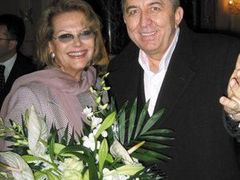 Claudia Cardinalová s Fero Feničem