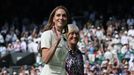 Princezna Kate na finále Wimbledonu 2025