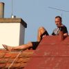 SL, Bohemians-Sparta: fanoušek na střeše