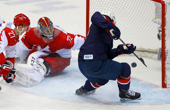 Rusko - USA: Cam Fowler dává gól na 1:1