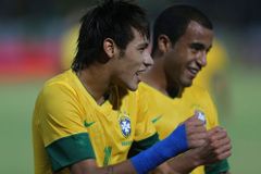 Brazilci nasázeli Číně osm gólů, Neymar se trefil třikrát