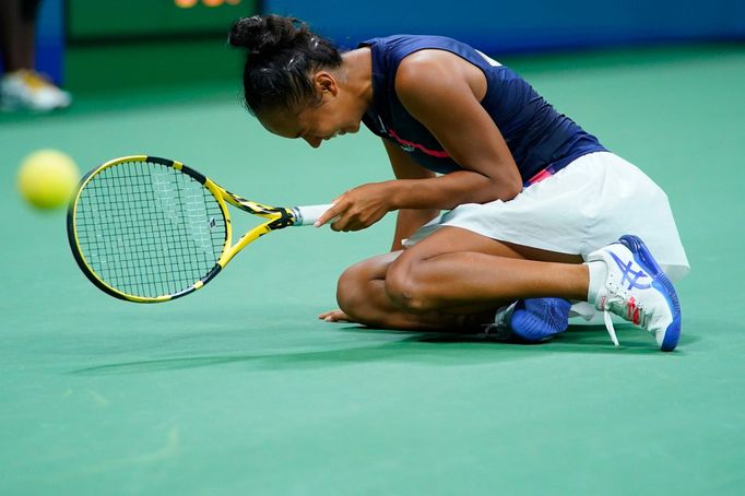 Leylah Fernandezová v semifinále US Open