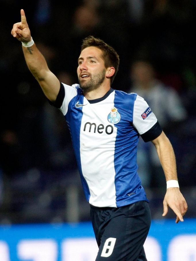 Fotbal, L|iga mistrů Porto - Málaga: Joao Moutinho