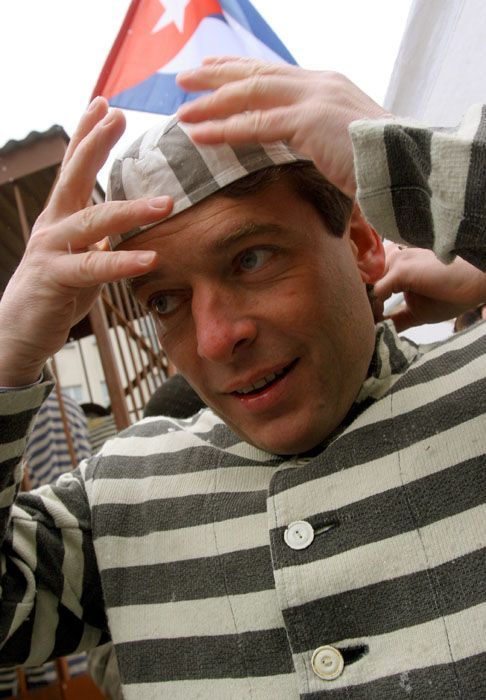 Šimon Pánek v "kubánském" vězení na Václaváku
