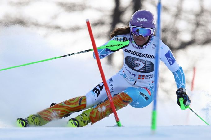 SP Sestriere, slalom: Šárka Strachová