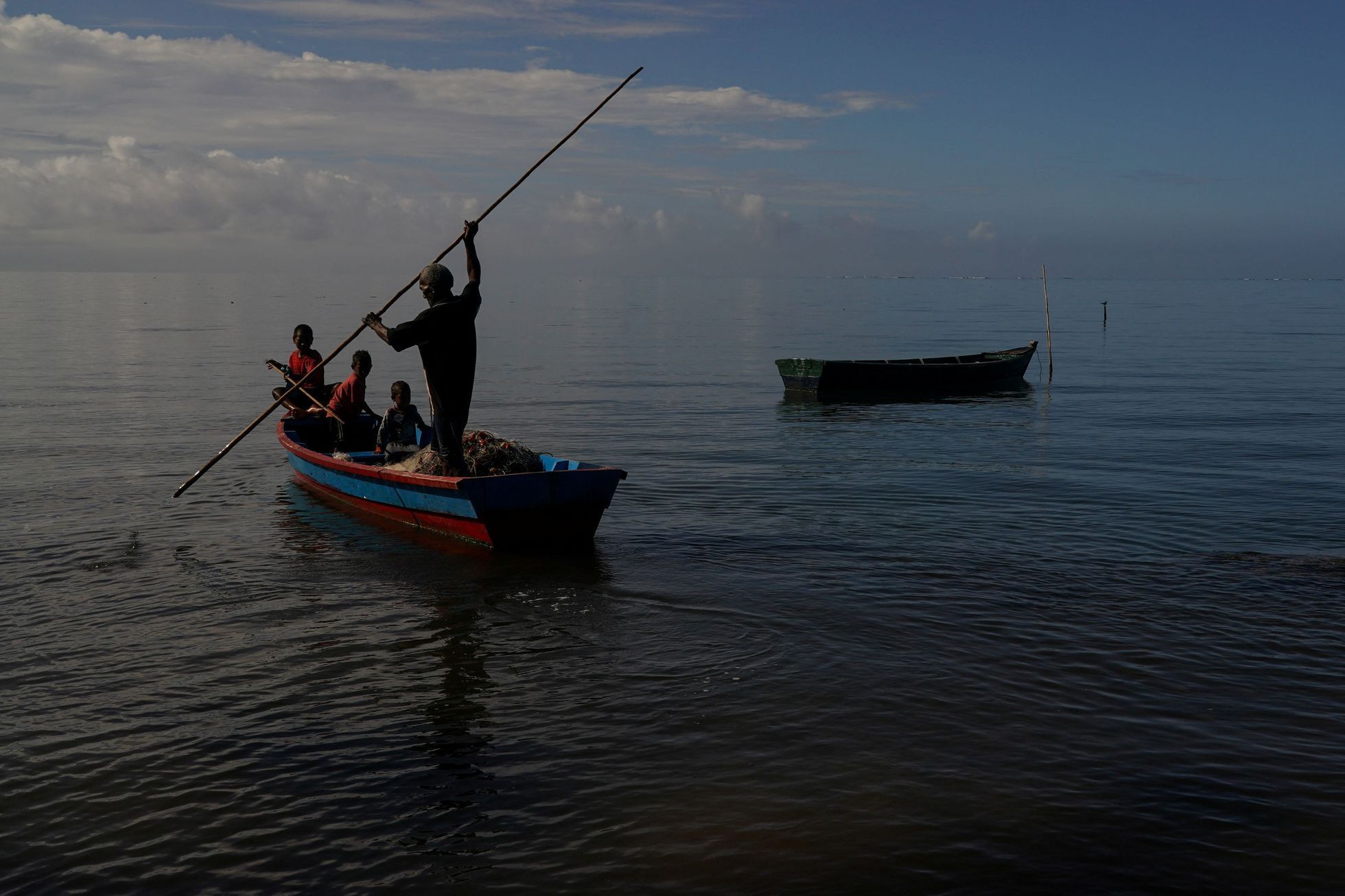 Fiji ostrov stoupající uprchlíci tichý ocean