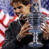 US Open (Rafael Nadal, radost, pohár)
