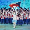 Slavnostní zahájení ZOH 2022 v Pekingu - slavnostní nástup: Česko