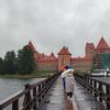 Litva Lotyšsko Estonsko Pobaltí Léto s Aktuálně Trakai