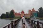 Hrad Trakai v Litvě nedaleko od Vilniusu. 20. června 2025.