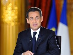 Nicolas Sarkozy v Elysejském paláci