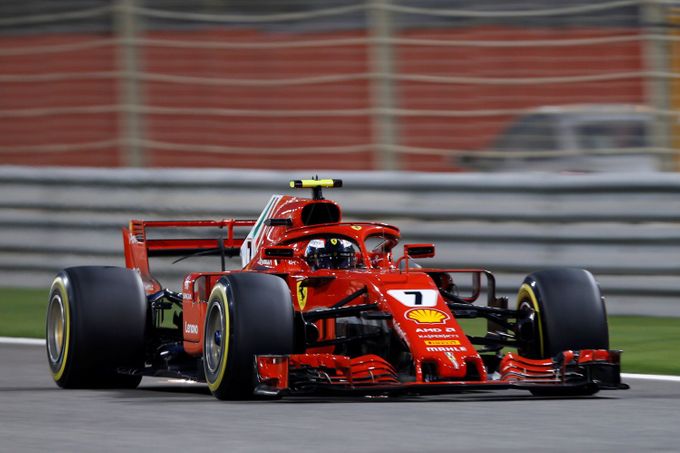 F1, VC Bahrajnu 2018: Kimi Räikkönen, Ferrari