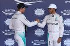 F1 2017: Nico Rosberg a Lewis Hamilton, Mercedes
