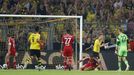 Fotbal, německý Superpohár, Dortmund - Bayern:  Marco Reus slaví gól