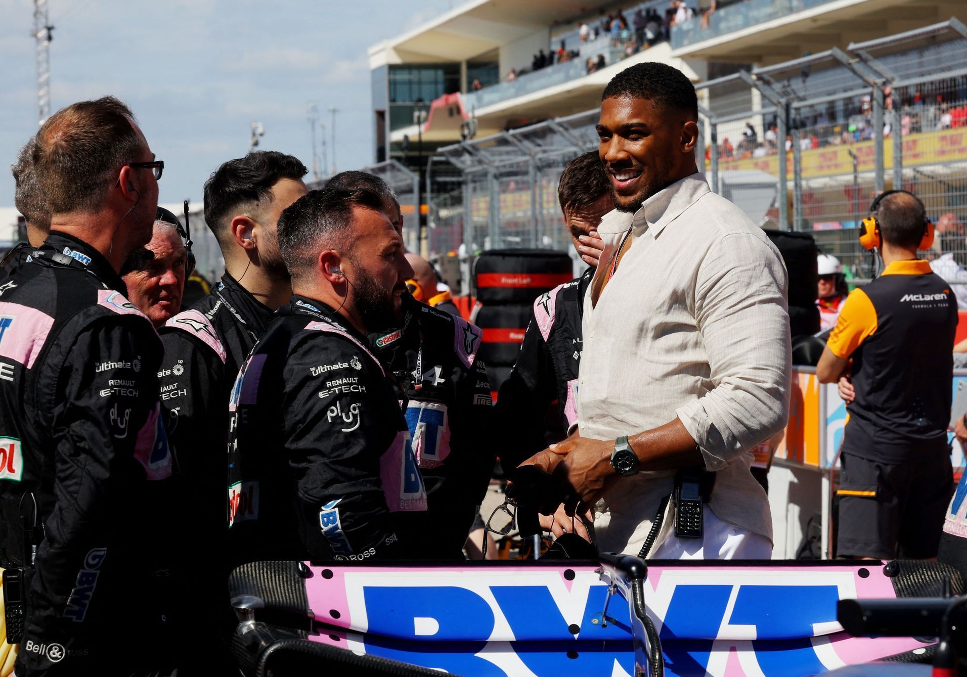 F1, VC USA 2023: Anthony Joshua