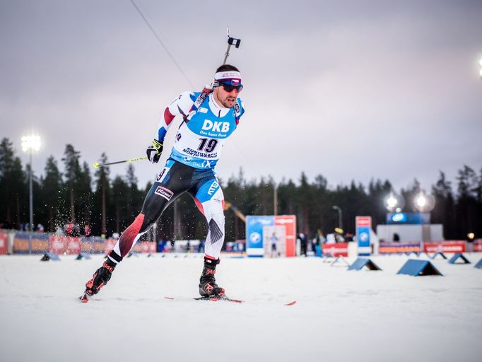 SP v biatlonu 2020/21 v Kontiolahti, vytrvalostní závod mužů: Michal Krčmář.