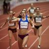 Czech Indoor Gala 2017: 400 m - Zuzana Hejnová, Denisa Rosolová a Sara Slott Petersenová