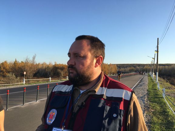 Sergej Diděnko na mostě.