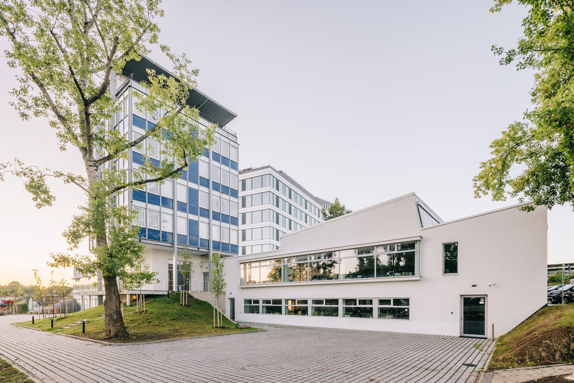 Panelárna, budova, architektura, Holešovice, Praha, ateliér, architekti