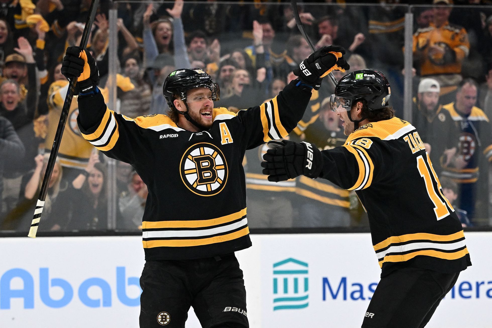 NHL Boston Bruins Pastrňák Zacha