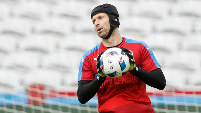 Euro 2016, český trénink: Petr Čech