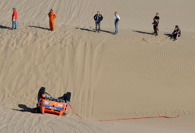 Rallye Dakar, 4. etapa: Robby Gordon, Hummer