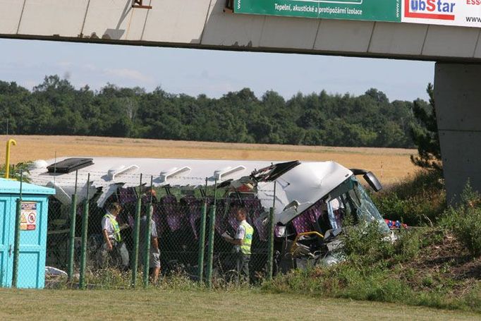 Havárie autobusu