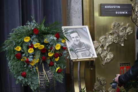Pohřeb Augustina Bubníka