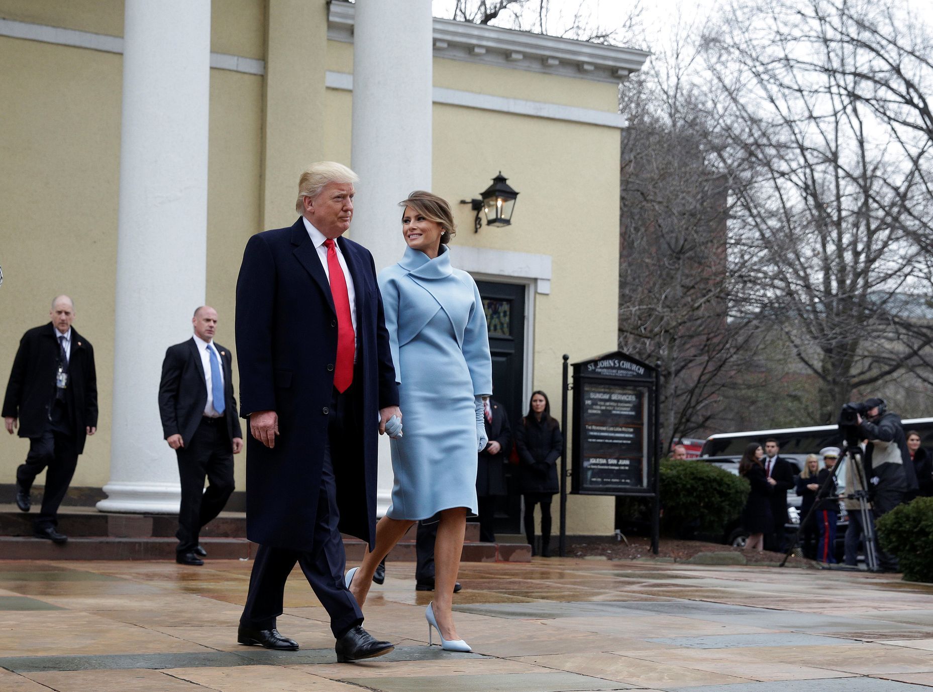 Donald a Melania Trumpovi
