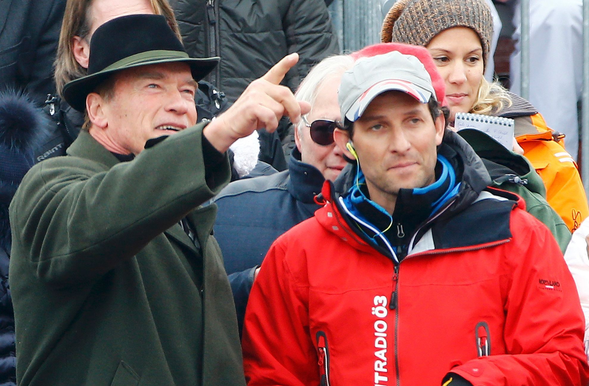 SP ve sjezdu, Kitzbühel 2016: Arnold Schwarzenegger