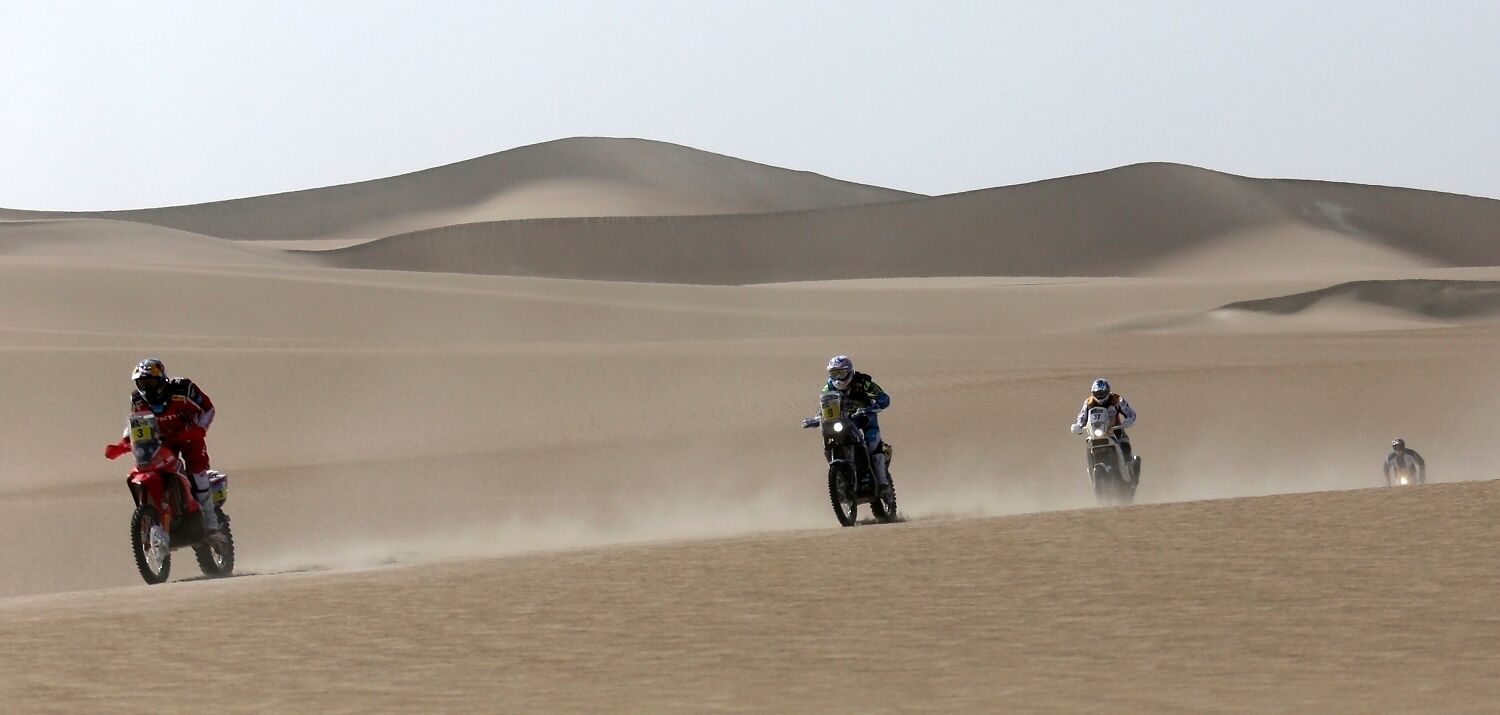 Rallye Dakar, 2. etapa: motocyklisté