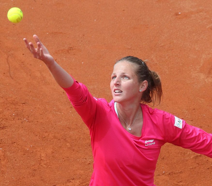 Kristýna Plíšková na Sparta Prague Open 2014