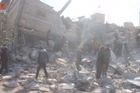 Na syrské nemocnice dopadly rakety, podle OSN zemřelo až 50 lidí