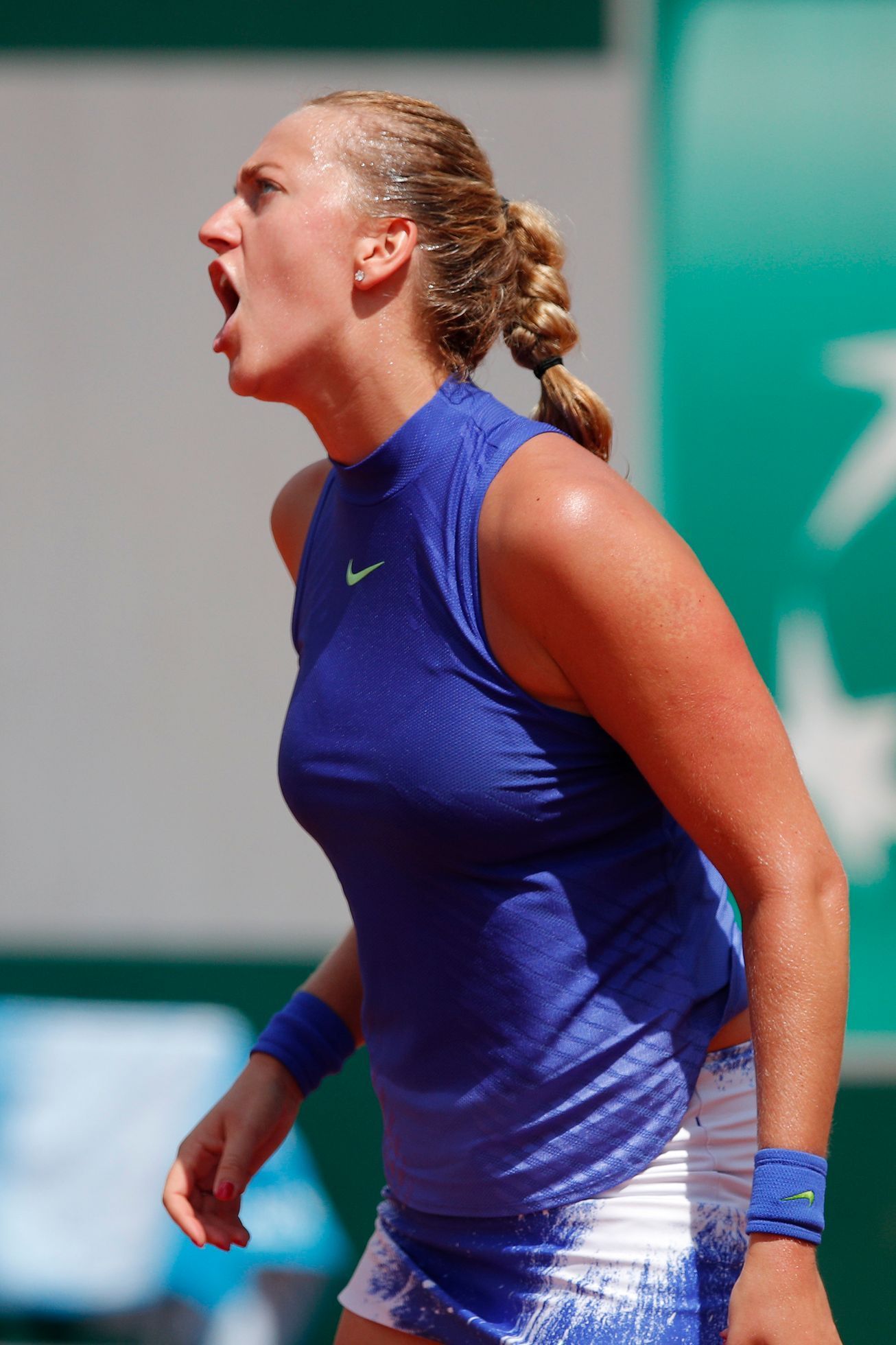Petra Kvitová na French Open 2017