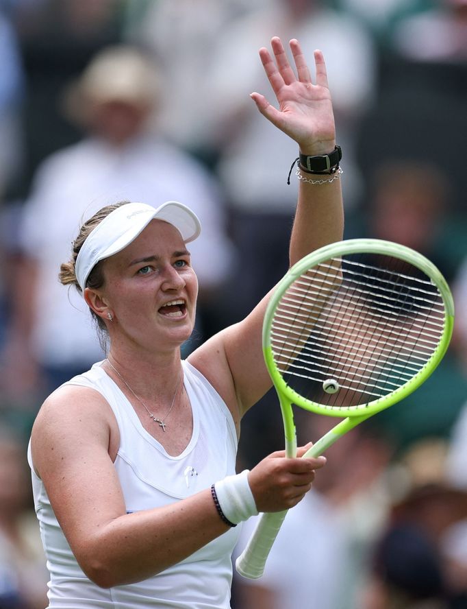 Barbora Krejčíková, Wimbledon 2025