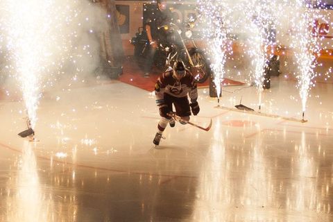 Finále TELH Sparta-Liberec: nástup Sparty