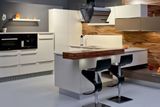 Oceněný výrobek v soutěži Nábytek roku 2012 - kuchyně Mystic, výrobce NADOP - výroba nábytku, a. s. (design Karel Nedbal).