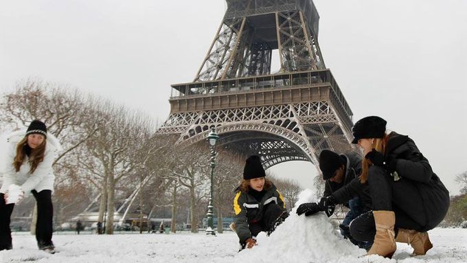 Sněhová nadílka ve světě aneb bílé metropole v hledáčku fotoaparátu