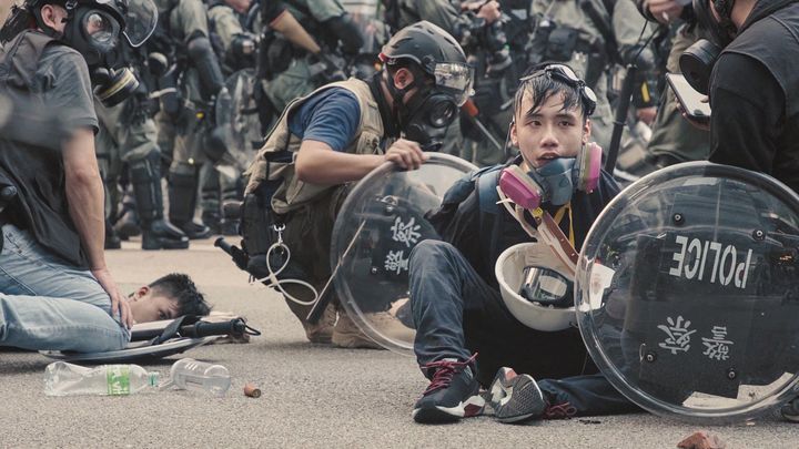 Hrdinové bez šance na úspěch. Aj Wej-wej natočil dokument o protestech v Hongkongu; Zdroj foto: Dokument Šváb / MFDF Ji.hlava