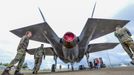 Americký stíhací letoun Lockheed Martin F-35 Lightning II na archivním snímku.