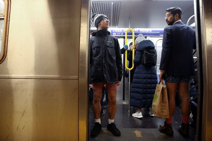 No Pants Subway Ride