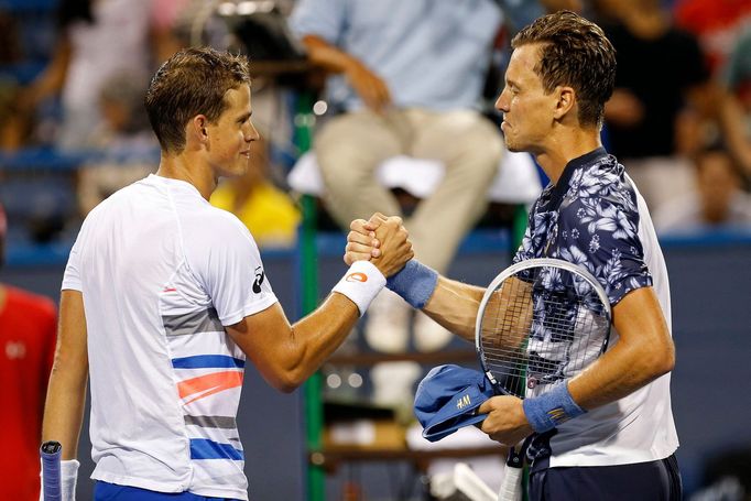 Tennis: Washington Citi Open 2014 Berdych vs Pospisil