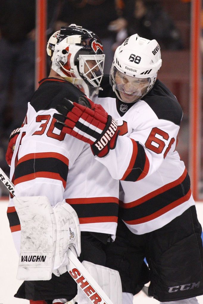 New Jersey Devils - Philadelphia: Jágr v akci